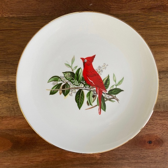 Other - Vintage Bavaria Schumann Arzberg Germany - E & R - Cardinal Plate | Antique